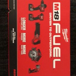 M18 Fuel (5 Tool Set) Factory Sealed/never Opened 