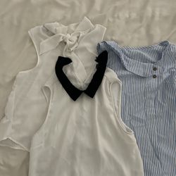 BUNDLE - Women’s Sleeveless Office Wear Tank Tops LOT 3