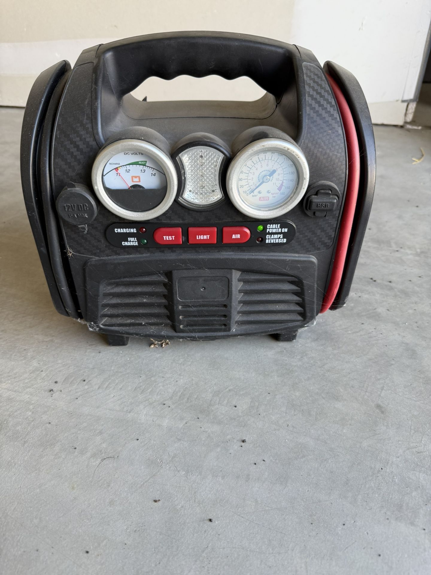 Battery Charger And Air Compressor