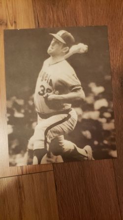 Original Vintage photo Nolan Ryan.