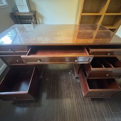 Free Cherry Wood Desk