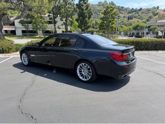 2015 BMW 740LI black/black