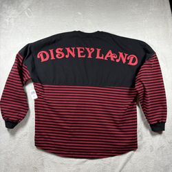 Disney Parks Pirates Of The Caribbean Stripes Spirit Jersey Size XL NWT #1619