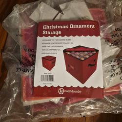 Christmas ORNAMENT Storage Box