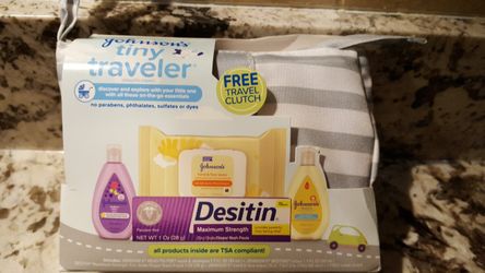 Baby travel kit, new