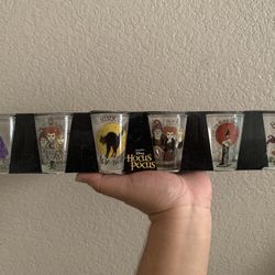 Hocus Pocus Shot Collectible Glassware Disney Halloween Shot Glasses