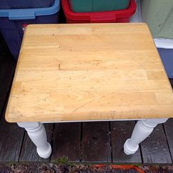 Small Real Wood Table 