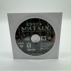 Enter the Matrix PS2 (Sony PlayStation 2, 2003) Disc Only - Tested & Working