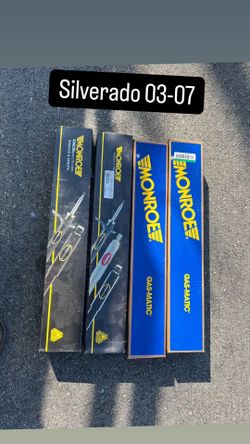 Silverado shocks And Struds 2003-2007