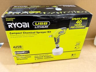 Ryobi - USB Lithium Compact Chemical Sprayer Kit