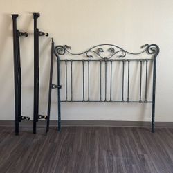Rod Iron Full Bed Frame
