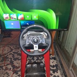 Xbox S Racing Sim Setup  