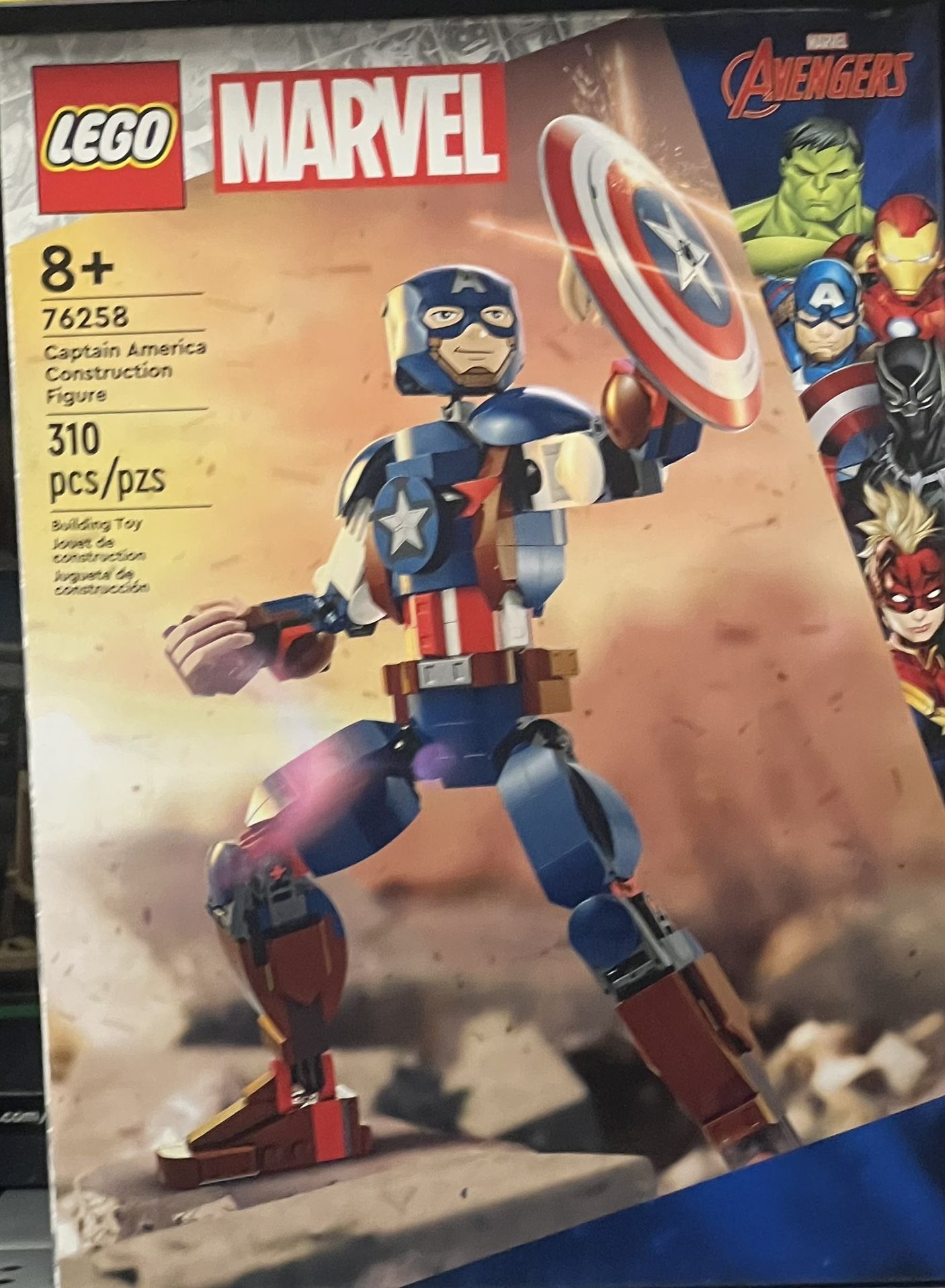 Lego Captain America Set Unopened