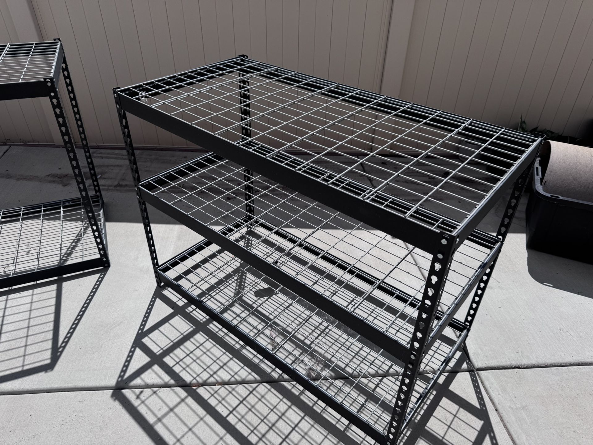FREE (2) 4x2’ Storage Shelves 