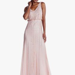 Adrianna Papell Blush Dress Size 4