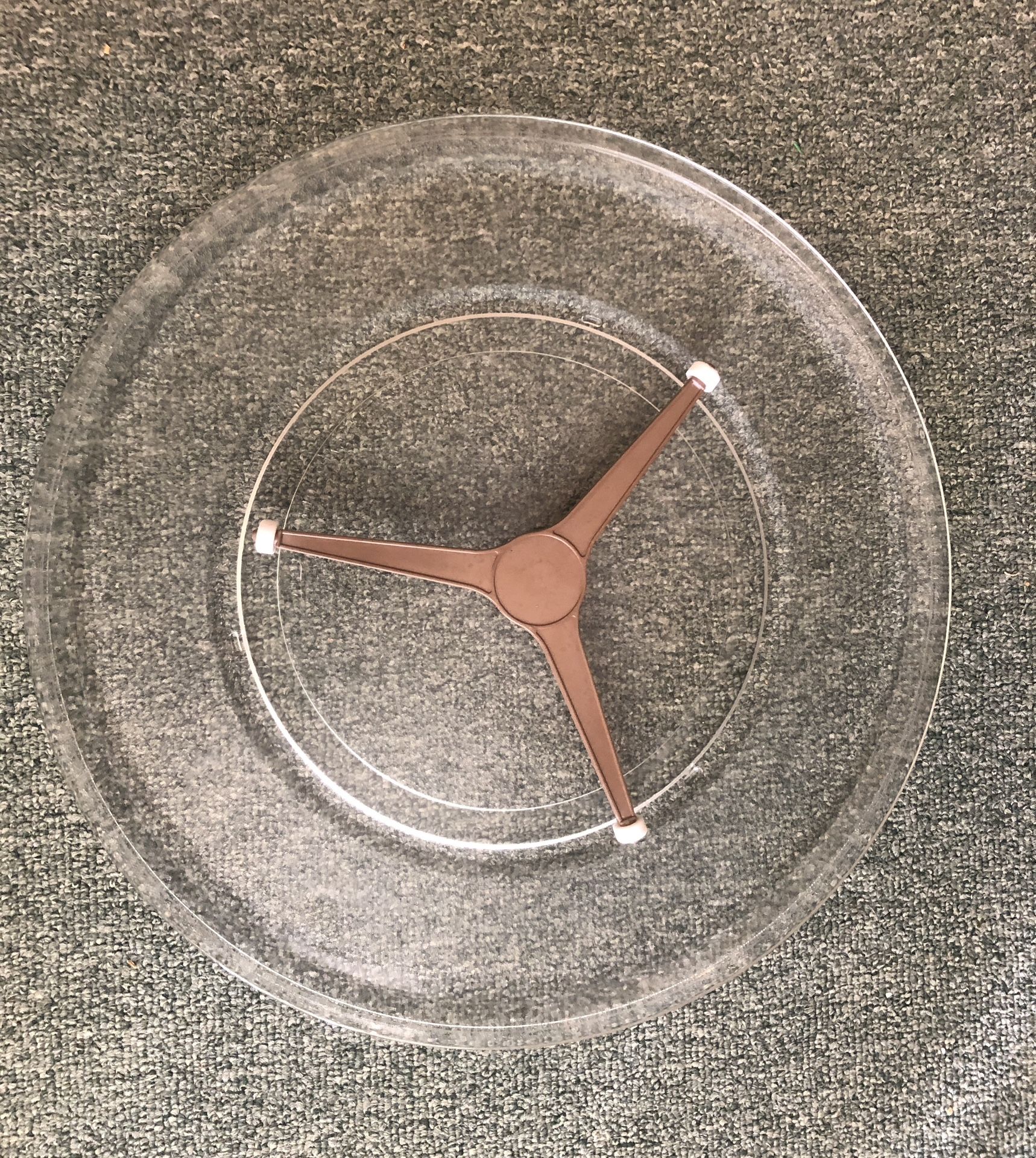 AMANA MICROWAVE PLATE 16” + Feet
