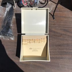 File Box/Recipe Holder