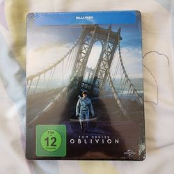 NEW tom cruise oblivion SteelBook Collector Edition Case Movie Blu-ray sci-fi action