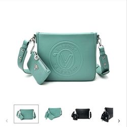 Valentino Orlandi Crossbody Embossed Logo