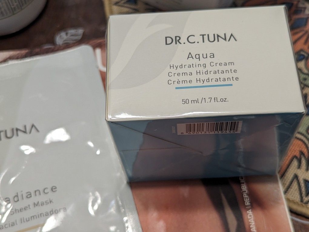 Dr. Tuna Hydrating Cream + Brightening Sheet Mask