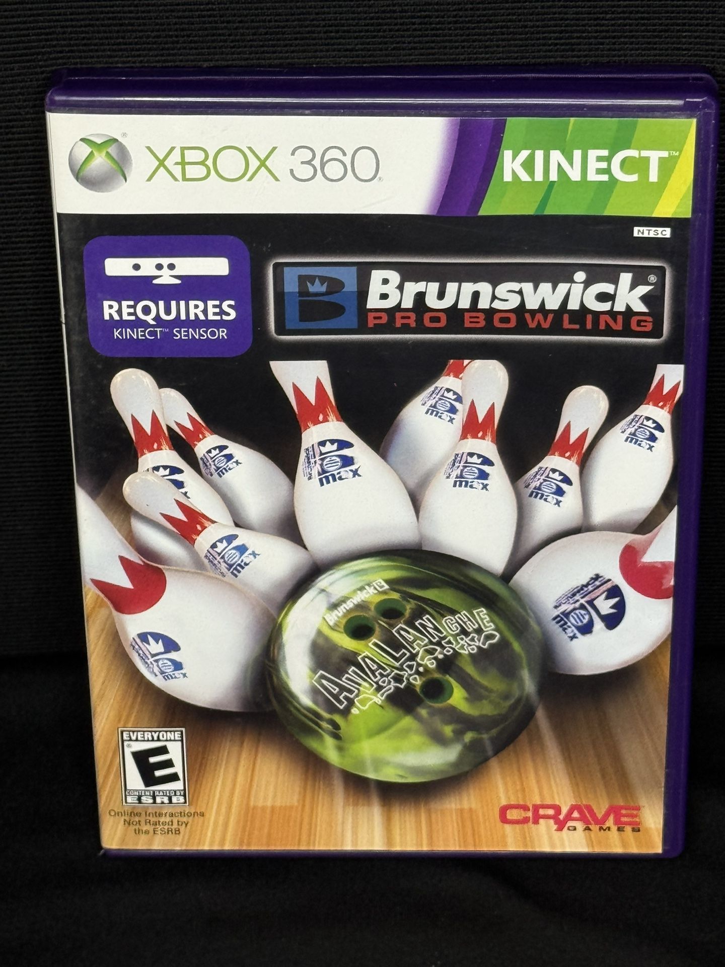 XBOX 360 - Kinect Brunswick Pro Bowling Game