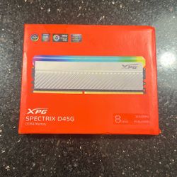 XPG SPECTRIX D35G RGB DDR4 16GB (2x8GB) 3600MHz Desktop RAM