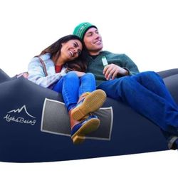 NICE INFLATABLE SOFA FOR WINTER ❄️ OUTDOOR SITTING, CAMPING, BEACH 🏖️ AND MANY OTHERS 