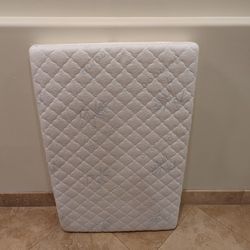 Babyletto Pure Core Mini Crib Mattress, Hybrid Waterproof Cover