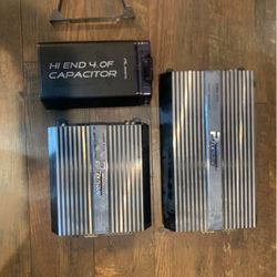 Performance Teknique Amplifiers and Capacitor