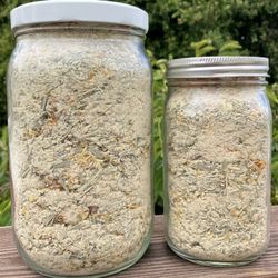 🛁Org.eHerbal Salt Bath Soakw/lavender, lemongrass,calendula,jasmine,orange