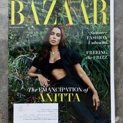 Harper's Bazaar Magazine June July 2023 Anitta Summer Fashion The Freedom Issue