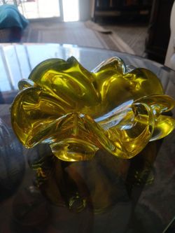 Vintage glass decor