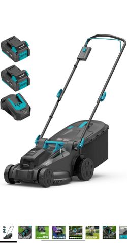 MightyMow 16 inch electric lawnmower