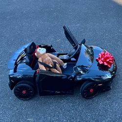 Lamborghini Aventador Battery Powered Sports Car Toy with 2 Speeds, Parent Control, Sound System  Lamborghini Aventador Battery Powered Sports Car Toy