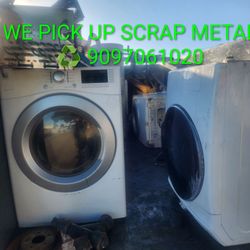 FREE SCRAP METAL WASHERS AND DRYERS STOVE