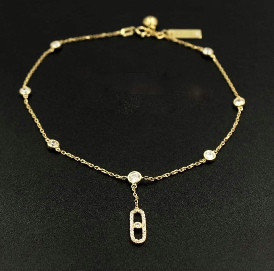 18K Gold Anklet