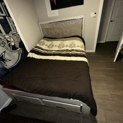 Bed Frame and Mattress