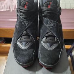 Nike Air Jordan Retro 8 Bred Size 8.5