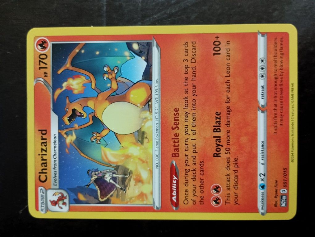 Pokemon Charizard Card