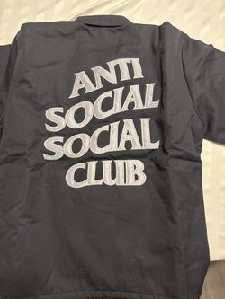 Anti Social Social Club Dropout Work Jacket Size Medium 