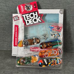 Tech Deck Sk8shop Bonus Pack 5 Boards & Accessories *Opened/Incomplete*