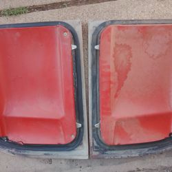 Vintage Corvette t-tops