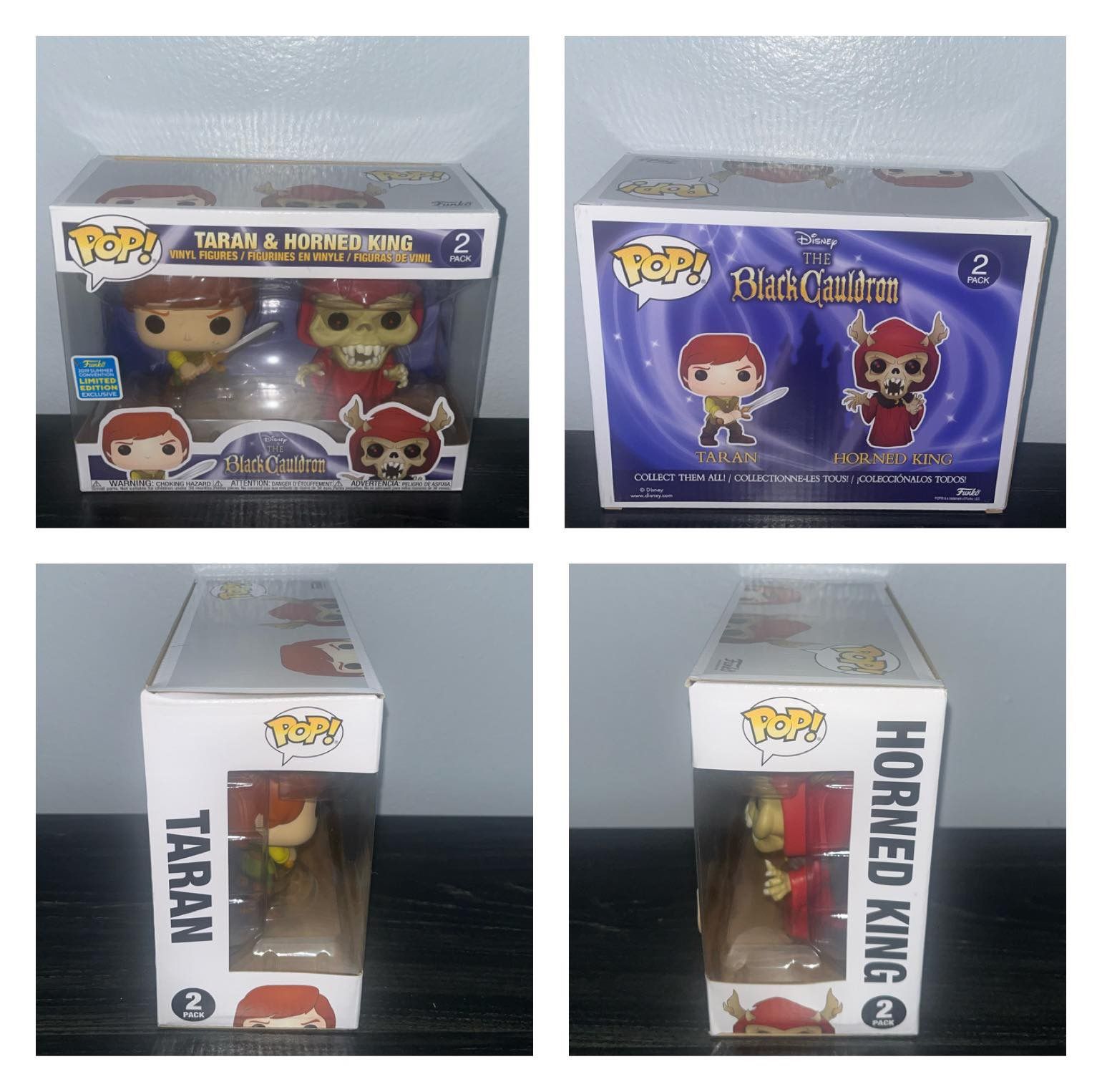 Funko Pop DISNEY The Black Cauldron (2 Pack) Exclusive
