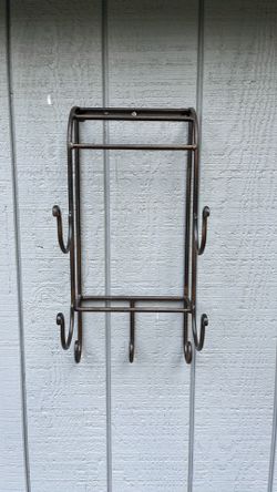 Vintage heavy duty towel holder