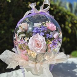 Flower balloon bouquets