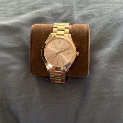 Gold MK Watch Women’s With Links