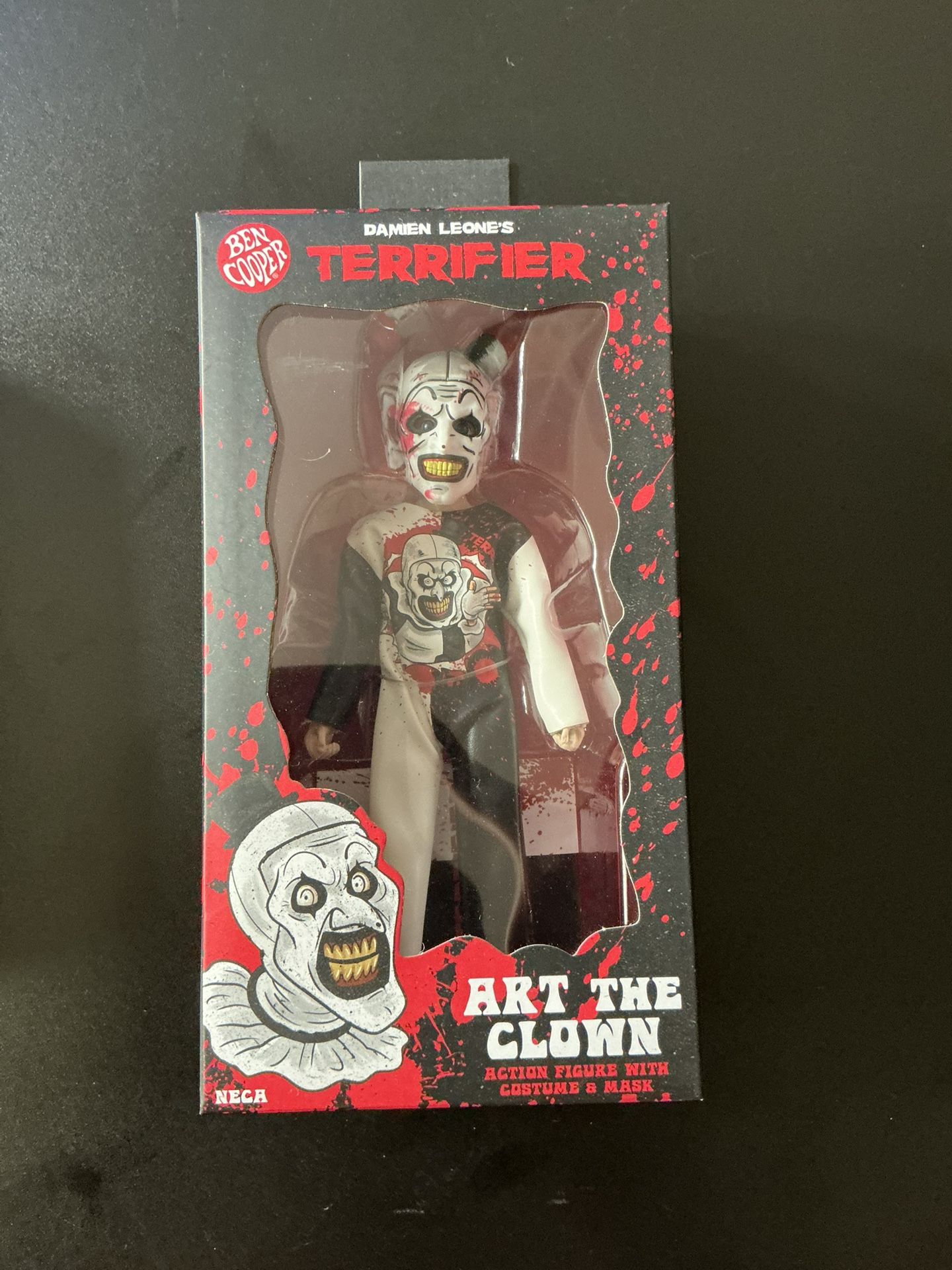 Terrifier Art The Clown Ben Cooper Neca Figure