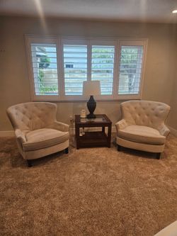 Suede Chairs