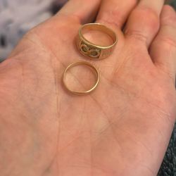 Small Wedding Band And Ring For Women