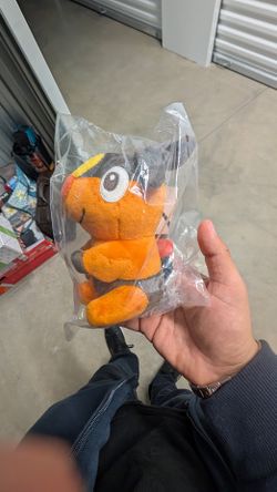Tepig sitting plush pokemon center